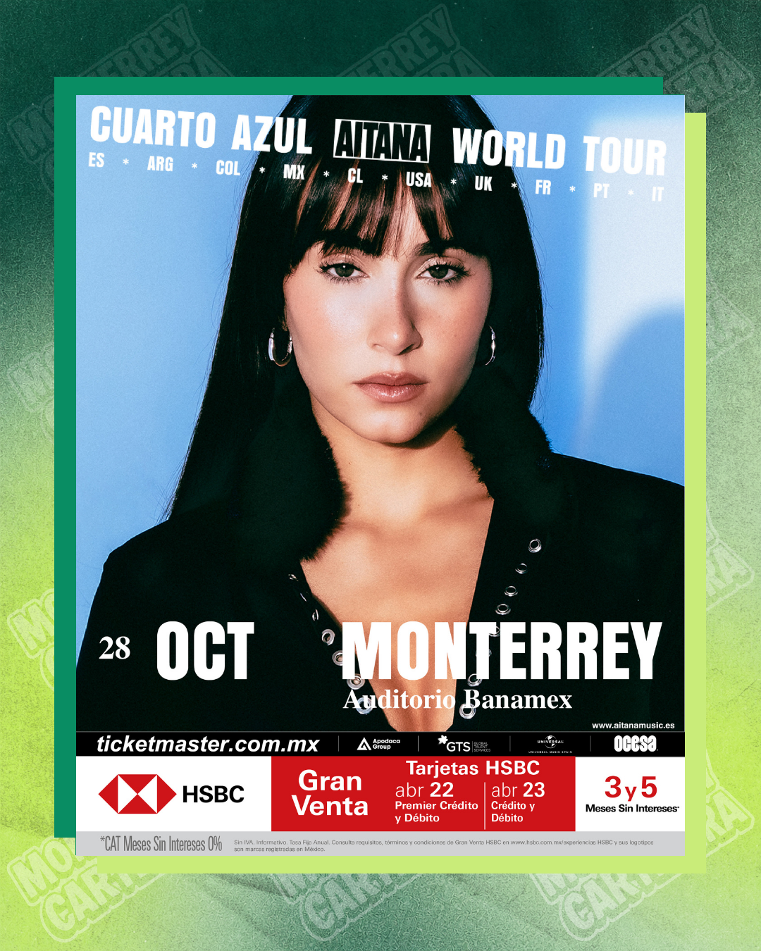 28 DE OCTUBRE – AITANA – AUDITORIO BANAMEX