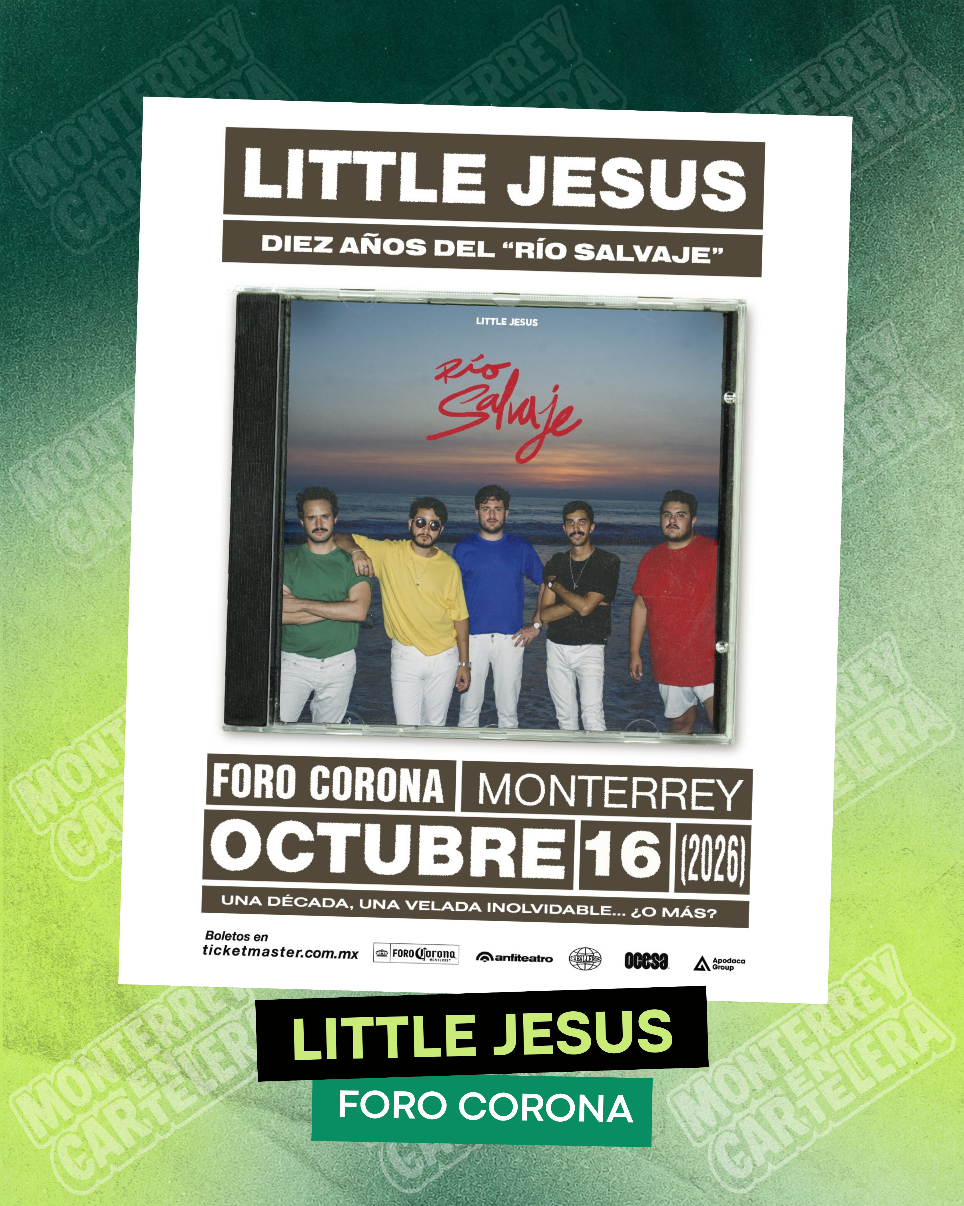 Little Jesus en Monterrey 📀🪄