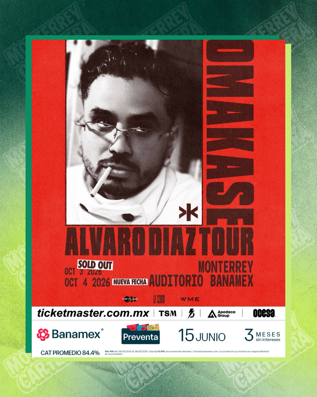 3 Y 4 DE OCTUBRE – ÁLVARO DÍAZ – AUDITORIO BANAMEX