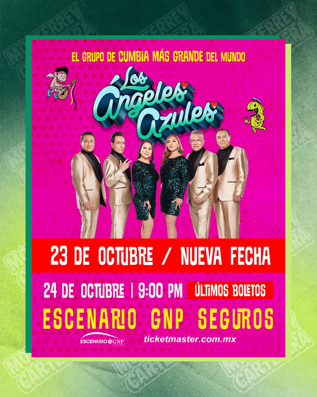23 Y 24 DE OCTUBRE – ANGELES AZULES – ESCENARIO GNP SEGUROS