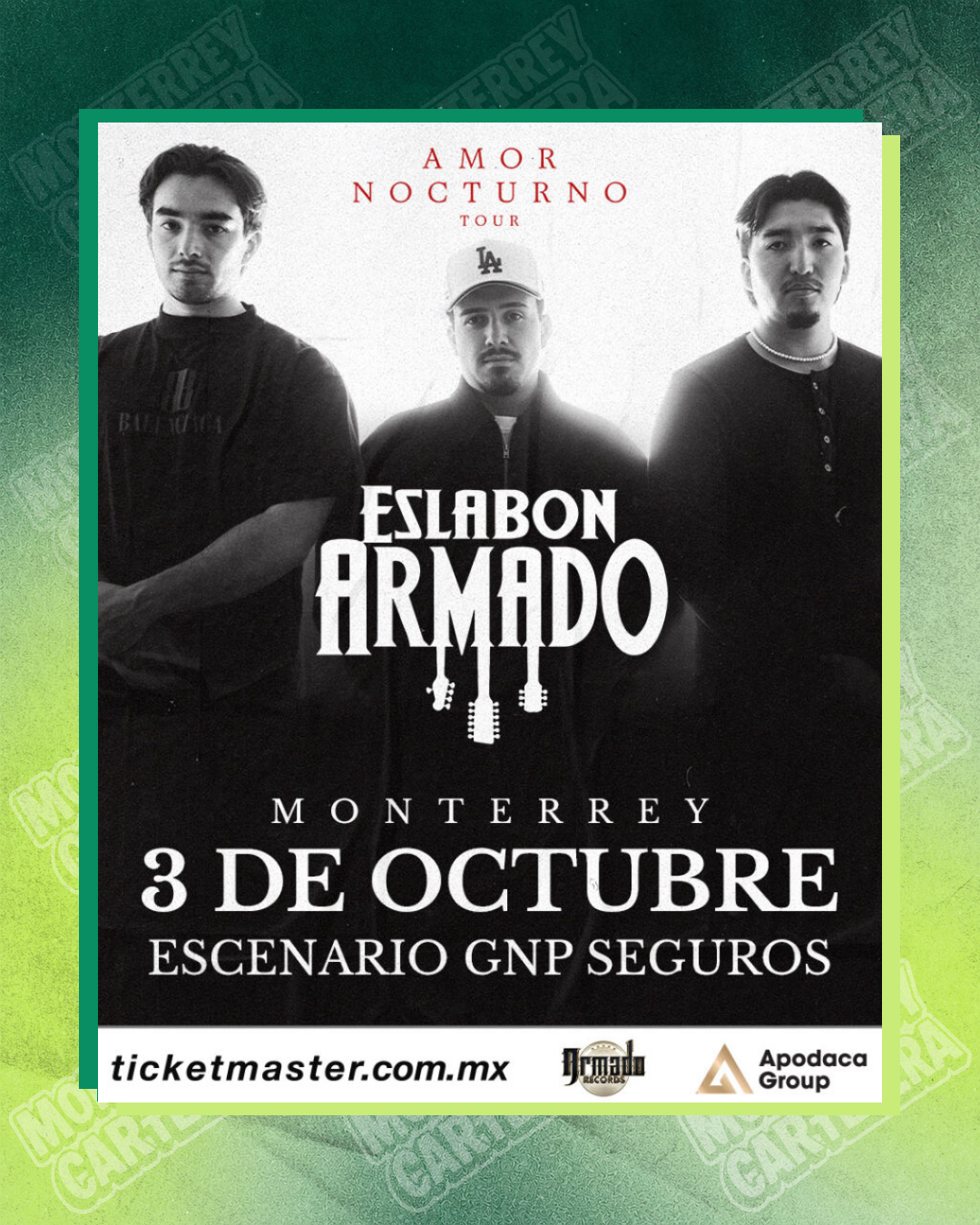 3 DE OCTUBRE – ESLABÓN ARMADO – ESCENARIO GNP SEGUROS