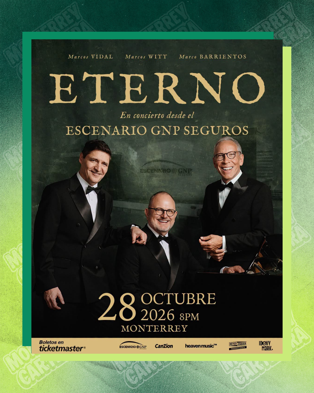 28 DE OCTUBRE – ETERNO – ESCENARIO GNP