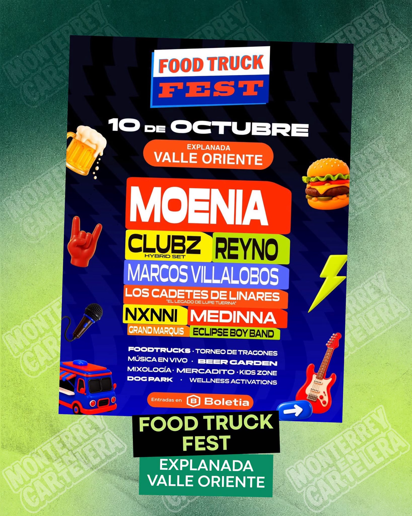 FOOD TRUCK FEST EN MONTERREY