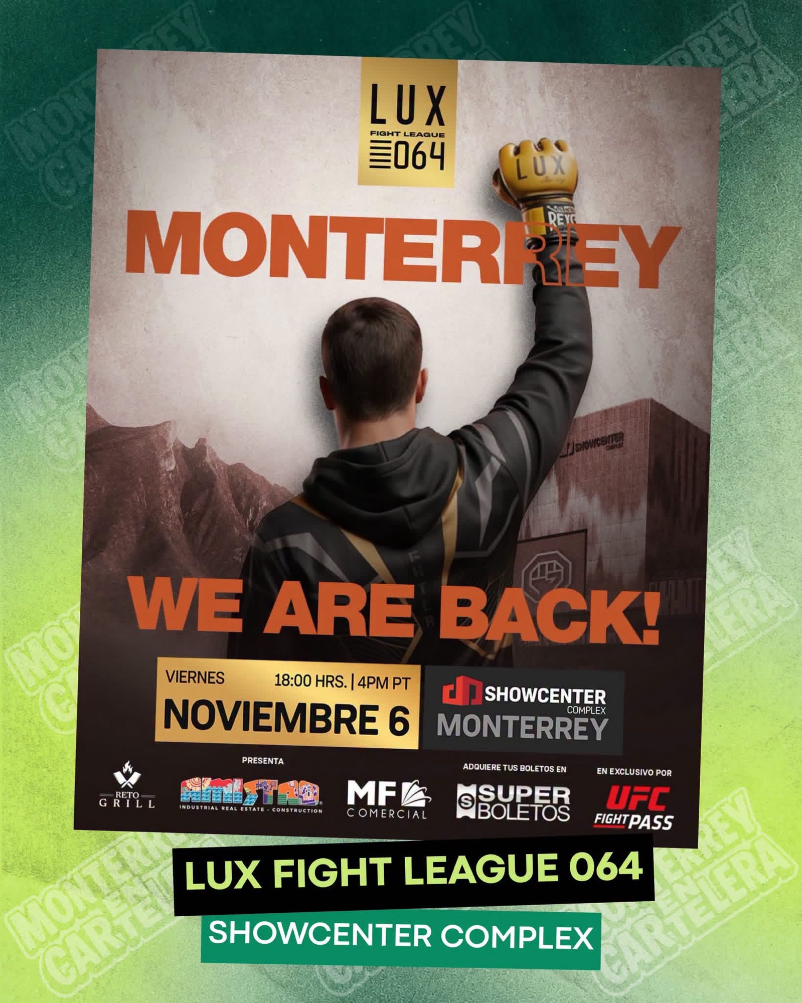 LUX FIGHT LEAGUE EN MTY