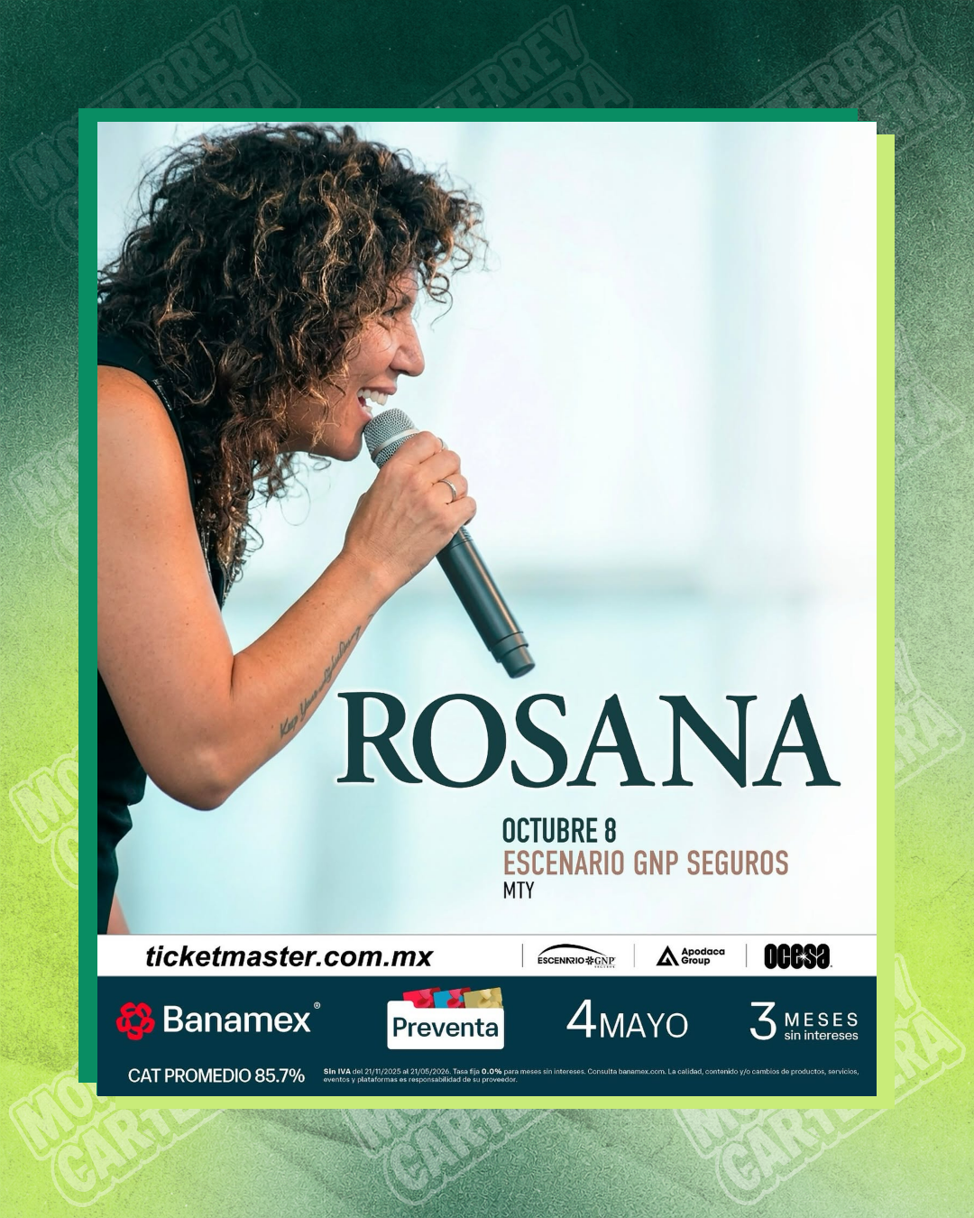 8 DE OCTUBRE – ROSANA – ESCENARIO GNP SEGUROS